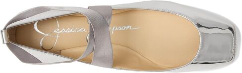 Jessica Simpson Women's Mandalaye Flat Ballet, Natural Tiger Print, 8 in Saudi Arabia