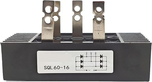 100A 1600V Three Phase Diode Bridge Rectifier AC/DC Generator Voltage Regulator Components SQL40A 50A 60A 80A 100A Module(SQL40-16) in Saudi Arabia