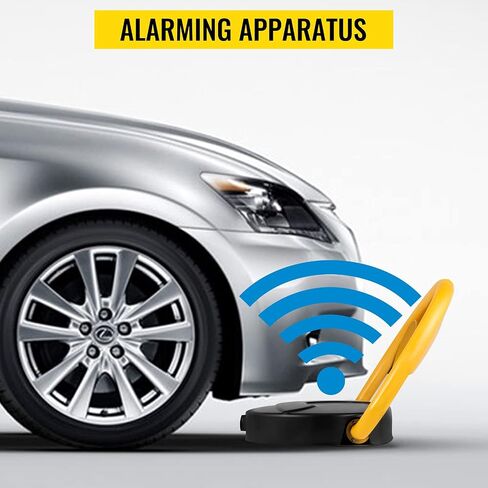Vevor Automatic Remote Control Parking Lock Carport Auto Space Stall Barrier 98.5 FT Private Car Parking Latch Space Lock Car Park Driveway Guard Saver Automatic Barrier Remote Controlled : Automotive in Saudi Arabia