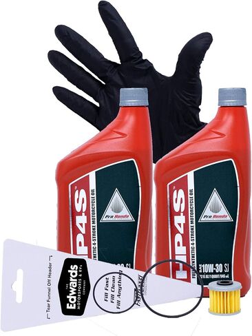 Edwards Oil Change Kit fits 2010-2022 Honda CRF450R (Full Synthetic) in Saudi Arabia