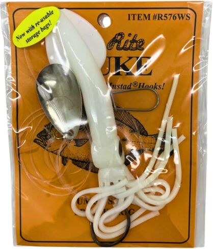 Tide Rite Doormat Fluke Rig ، Samsu Hook ، Jumbo Squid in Kuwait