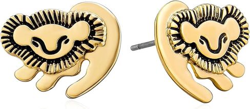 Brave Lion Stud Earrings Courage and Freedom Jewelry African Savannah Inspired Gift for Animal Lovers in Saudi Arabia