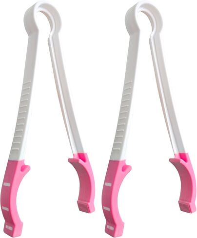Matyz 2-PACK Baby Bottle Tongs with Non-Detachable Silicone Tips (Green, 2 PCS), Non-Slip Grip, BPA-Free, Compact and Lightweight, Multipurpose for Bottle-Nipples or Pacifiers in Saudi Arabia