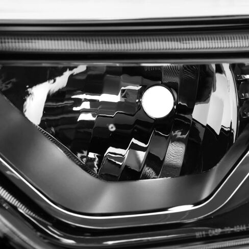 AKKON-FITS 2017-2022 Honda CR-V LX/EX/EX-L 4DR [نوع الهالوجين] المصابيح الأمامية للكروم الإسقاط مع مصباح إشارة DRL LED DRL in Kuwait