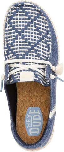 Heydude Wendy Funk Coastal Jute Size 8 ، أحذية نسائية ، متسكعون للسيدات ، مريح وخفيف الوزن in Kuwait