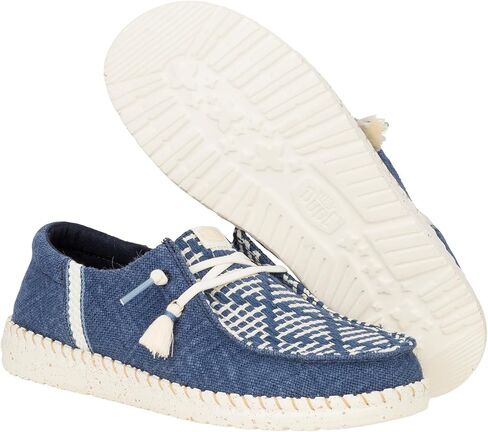 Heydude Wendy Funk Coastal Jute Size 8 ، أحذية نسائية ، متسكعون للسيدات ، مريح وخفيف الوزن in Kuwait