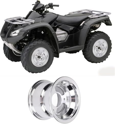 6 بوصة ATV حافة حافة عالية قوة الصدأ سبيكة الألومنيوم حافة العجلة ل 4 عجلة ATVs اذهب in Kuwait
