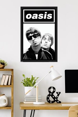 Trends International Oasis - Black and White Wall Poster, 34L x 22.4W, Unframed Version in Saudi Arabia