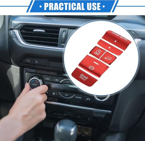 6 PCS CAR CAN CENTER CENTORE ELECTONING HANDRAKED DRIVE MODE COVENT COVER in Kuwait
