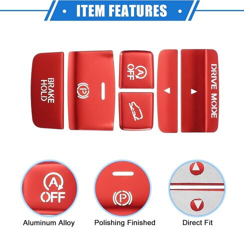 6 PCS CAR CAN CENTER CENTORE ELECTONING HANDRAKED DRIVE MODE COVENT COVER in Kuwait