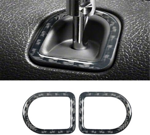 15pcs ناعم ألياف ألياف الكربون الحقيقية تغطية لوحة التحكم المركزية CAR CAR CAR INNER مجموعة كاملة من مجموعة الديكور تزيين لفورد موستانج 2005-2009 الصدفة الداخلية للسيارات (ألياف الكربون) in Saudi Arabia
