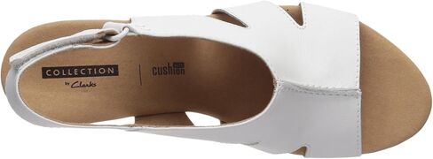 Clarks womens Annadel Bari wedges sandals, Black Nubuck, 12 Wide US in Saudi Arabia