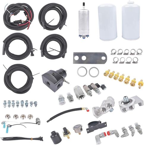 Complete Electric Fuel Pump Conversion Kit Replacement for 1994 1995 1996 1997 OBS Ford E-350 F-250 F-350 F-Super Duty 7.3L Powerstroke in Saudi Arabia