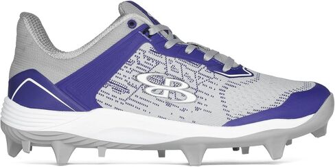 Boombah Viper Pureknit Women's Molded Cleat - Smoke - Multiple Color Options - Multiple Sizes in Kuwait
