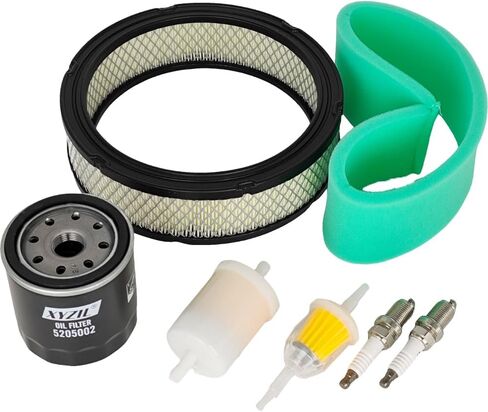 Tune Up Filter Kit Compatible with Onan P-216 P-218 P-220 Gas Engine Compatible with Miller Hobart Welder 1402628 1401496 1220645 R42LTS BF833K2 149-22061-01 Pre Air Fuel Oil Filter Glow Plug in Saudi Arabia