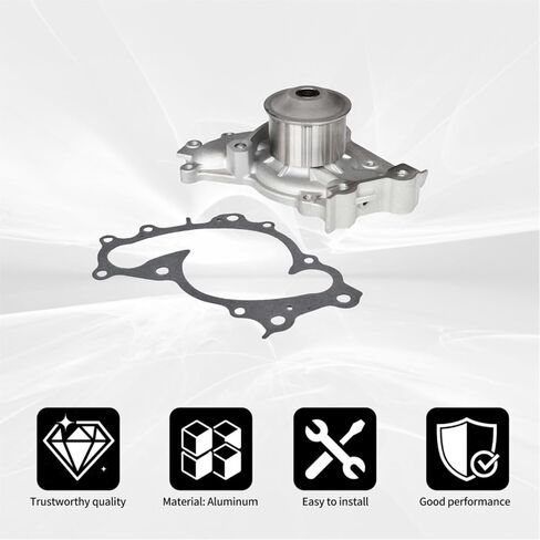 مضخة مياه المحرك AW9306 استبدال متوافق مع لكزس ES300 RX300 RX400H ، تويوتا أفالون كامري هايلاندر سيينا سولارا ، V6 3.0L 3.3L in Kuwait