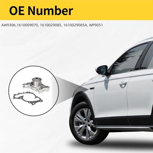 مضخة مياه المحرك AW9306 استبدال متوافق مع لكزس ES300 RX300 RX400H ، تويوتا أفالون كامري هايلاندر سيينا سولارا ، V6 3.0L 3.3L in Kuwait