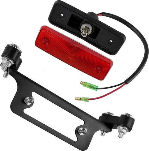 Caltric Complete Tail Light مع قوس التثبيت والأجهزة المتوافقة مع Yamaha Banshee YFZ350U 1988-2001 in Saudi Arabia