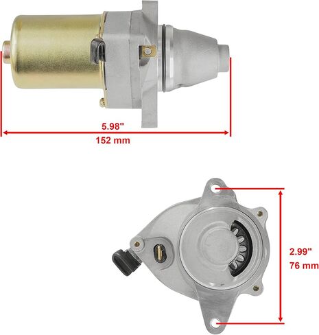 Caltric Starter Compatible With Kawasaki Kfx80 Kfx 80 80Cc 2003-2006 in Saudi Arabia