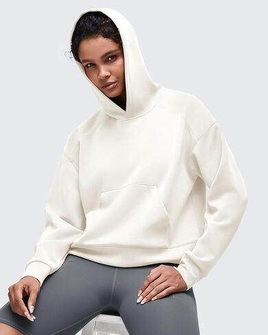 G4free Smoofit Modal Soft Fashion Hoodies عرضية مسحة طويلة الأكمام الطويلة مع جيب الكنغر in Saudi Arabia