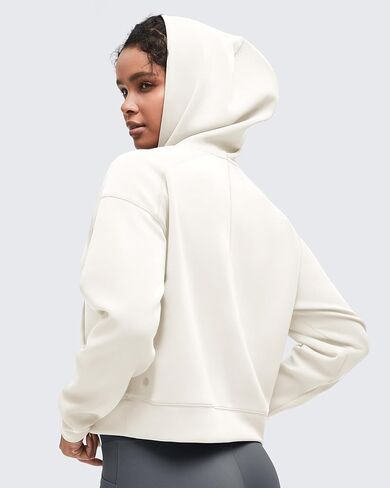 G4free Smoofit Modal Soft Fashion Hoodies عرضية مسحة طويلة الأكمام الطويلة مع جيب الكنغر in Saudi Arabia
