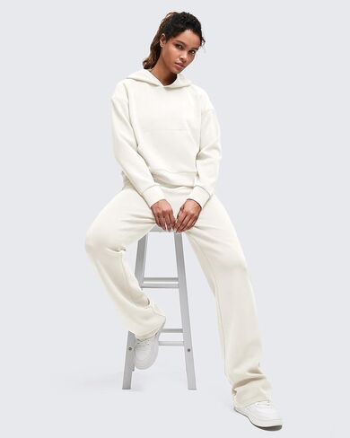 G4free Smoofit Modal Soft Fashion Hoodies عرضية مسحة طويلة الأكمام الطويلة مع جيب الكنغر in Saudi Arabia