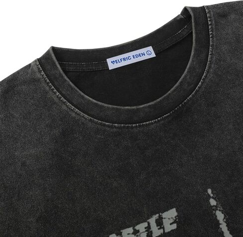 Aelfric Eden Mens T Castle Castle Graphic قميص قميص قصير الأكمام Tees Y2K Streetwear Casual 2025 TRENDY TOPS in Saudi Arabia