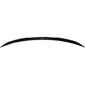 Ikon Motorsports ، Trunk Spoiler متوافق مع 2016-2025 Tesla Model X ، V Style Painted Black ABS Plastic Trunk Lid Lip Wing Wing in Saudi Arabia