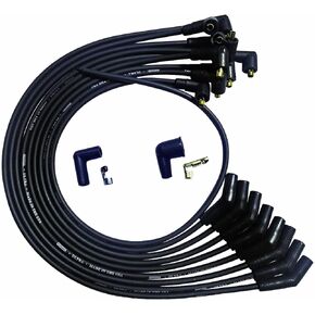 Moroso 51073 Ultra Series Black Spark Plug Wires, Ford 351W, 135 Degree Plug Ends, Non HEI Distributor in Saudi Arabia