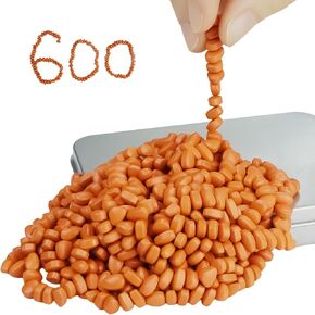 1200 PCS Ferrite Putty Stones, Fidget Toys Rocks for Office Stress Anxiety Relief, Executive Desk Toys for Men Women Adults Gifts, 5 mm, Black in Saudi Arabia