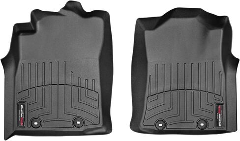 Weathertech مخصص Floirliners لتويوتا تاكوما - الصف الأول (446551) ، أسود in Saudi Arabia