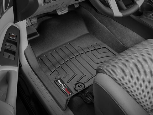 Weathertech مخصص Floirliners لتويوتا تاكوما - الصف الأول (446551) ، أسود in Saudi Arabia