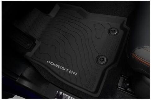 Subaru All Weather Floor Liner Mats Black (set of 4) for 2025 Subaru Forester - J501SSL100 - Genuine OEM in Saudi Arabia