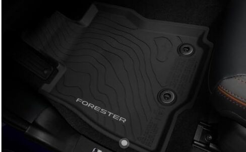 Subaru All Weather Floor Liner Mats Black (set of 4) for 2025 Subaru Forester - J501SSL100 - Genuine OEM in Saudi Arabia