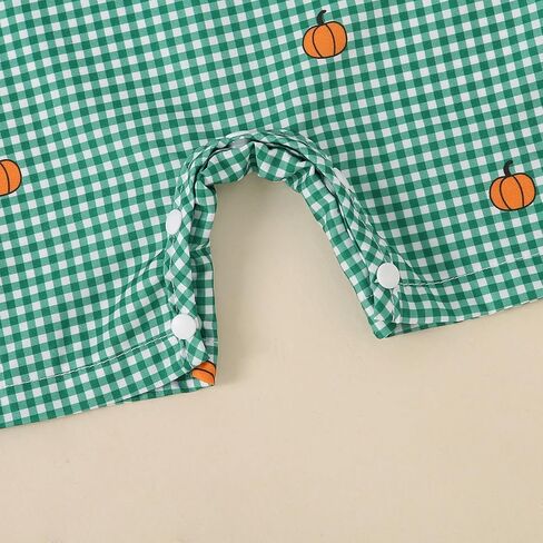 طفل رضيع الملابس الصيفية بلا أكمام التطريز ديناصور مخطط رومبير رومبير بذلة in Kuwait