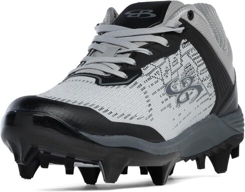 Boombah Viper Pureknit Women's Molded Cleat - Smoke - Multiple Color Options - Multiple Sizes in Kuwait