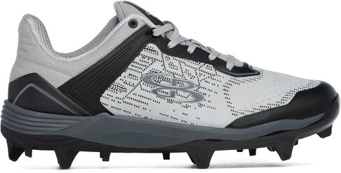 Boombah Viper Pureknit Women's Molded Cleat - Smoke - Multiple Color Options - Multiple Sizes in Kuwait