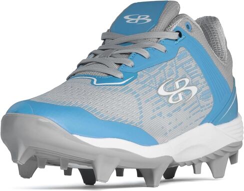 Boombah Viper Pureknit Women's Molded Cleat - Smoke - Multiple Color Options - Multiple Sizes in Kuwait