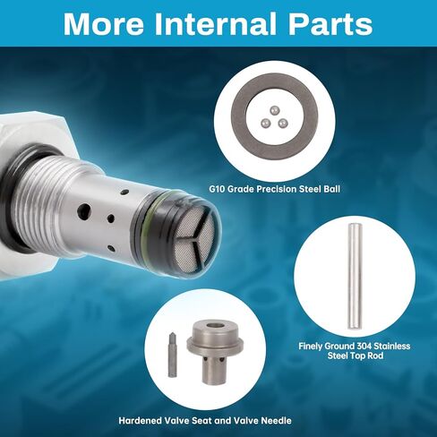 6.0L IPR VALVE VILVE ، منظم الضغط ، 5C3Z9C968CA 3C3Z9C968-AA AP63417 متوافق مع V8 PowerStroke 2003-2010 Super Duty رحلة F250 F350 F450 F550 04-10 E450 E450 in Kuwait