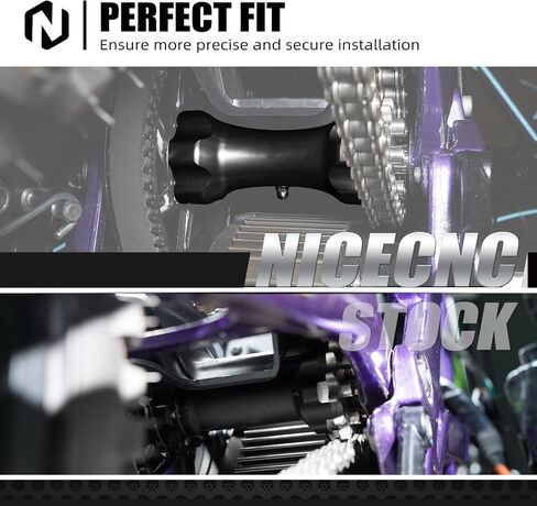 Nicecnc Black Center Sweve Sleeve Middle Drive Axis متوافق مع Surron Light Bee X/S متوافق مع Segway X160 X260 انظر التناسب in Kuwait