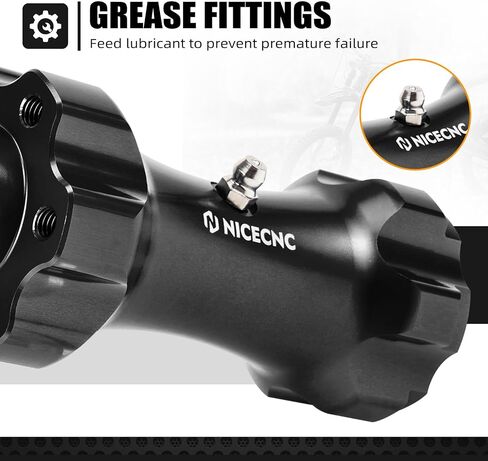 Nicecnc Black Center Sweve Sleeve Middle Drive Axis متوافق مع Surron Light Bee X/S متوافق مع Segway X160 X260 انظر التناسب in Kuwait