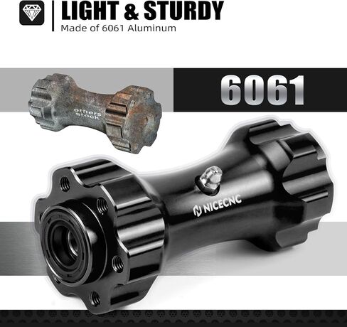 Nicecnc Black Center Sweve Sleeve Middle Drive Axis متوافق مع Surron Light Bee X/S متوافق مع Segway X160 X260 انظر التناسب in Kuwait