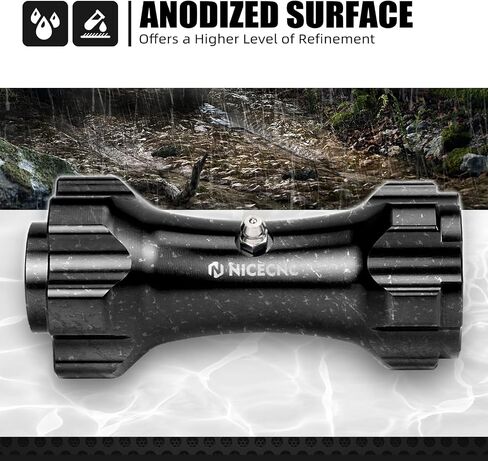 Nicecnc Black Center Sweve Sleeve Middle Drive Axis متوافق مع Surron Light Bee X/S متوافق مع Segway X160 X260 انظر التناسب in Kuwait
