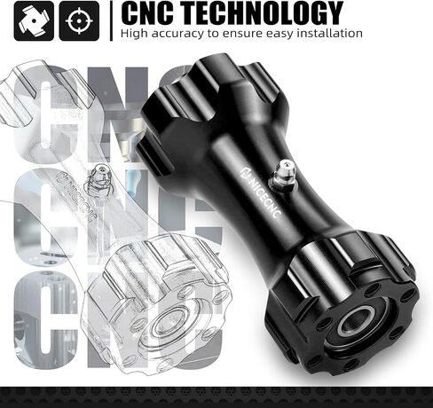 Nicecnc Black Center Sweve Sleeve Middle Drive Axis متوافق مع Surron Light Bee X/S متوافق مع Segway X160 X260 انظر التناسب in Kuwait
