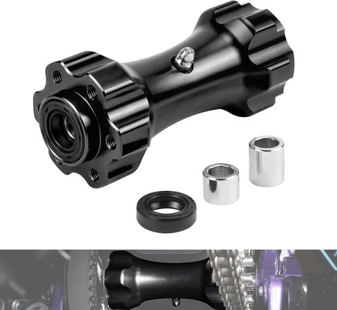 Nicecnc Black Center Sweve Sleeve Middle Drive Axis متوافق مع Surron Light Bee X/S متوافق مع Segway X160 X260 انظر التناسب in Kuwait