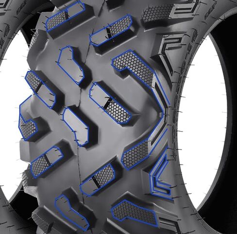 مجموعة من 4 إطارات ATV Tropow ATV إطارات AT26x9-14 الأمامية-AT26X11-14 الخلفية ، 6PR الإطارات UTVS الإطارات الطينية (26x9-14 ＆ 26x11-14) in Kuwait