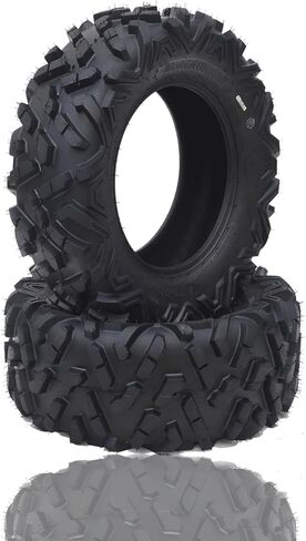 مجموعة من 4 إطارات ATV Tropow ATV إطارات AT26x9-14 الأمامية-AT26X11-14 الخلفية ، 6PR الإطارات UTVS الإطارات الطينية (26x9-14 ＆ 26x11-14) in Kuwait