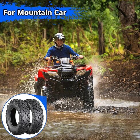 مجموعة من 4 إطارات ATV Tropow ATV إطارات AT26x9-14 الأمامية-AT26X11-14 الخلفية ، 6PR الإطارات UTVS الإطارات الطينية (26x9-14 ＆ 26x11-14) in Kuwait
