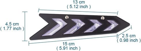 2pcs Car Wiper Stand Windshield Wiper Spoiler Blade Spoiler Presser Wing Pressure Tablets, Red in Kuwait