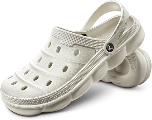 BULLIANT Men Clogs,Comfortable Mules Sandals for Men Women Cushioned Footbed Arch Support-EVA Ligthweight in Saudi Arabia